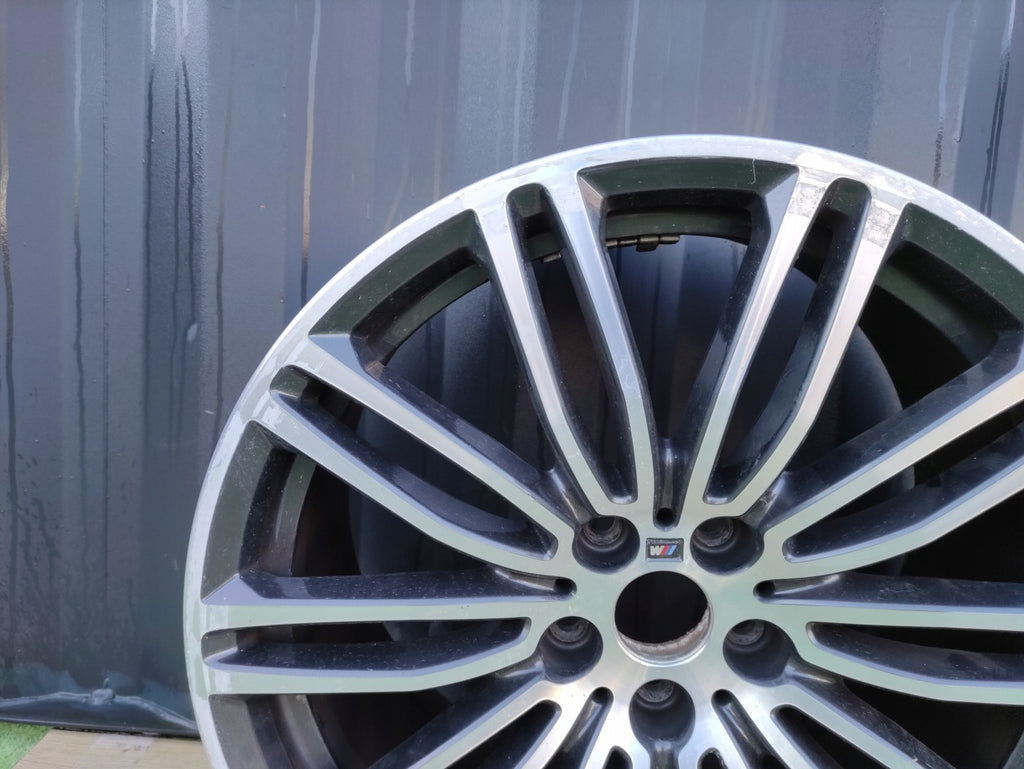 1x Alufelge 19 Zoll 9.0" 5x112 44ET Glanz Grau 7855086 BMW G31 G30 Mg Rim Wheel FEL4159592547jt