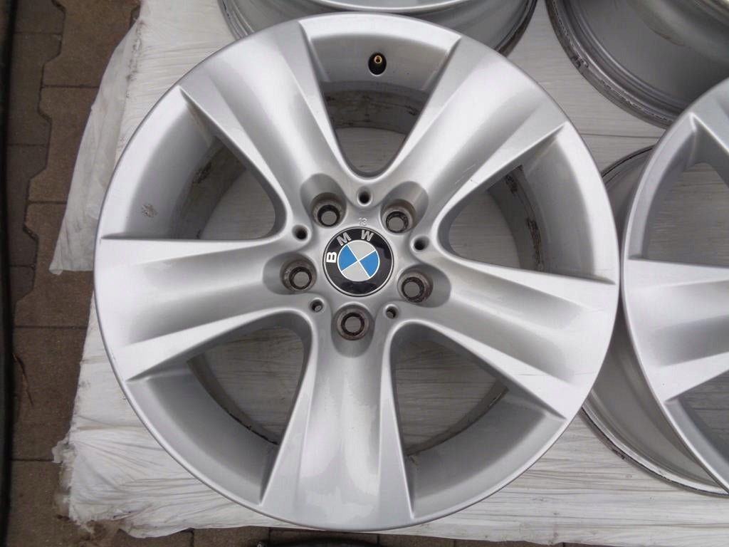 4x Alufelge 17 Zoll 8.0" 5x120 30ET Glanz Silber 6790172 BMW F11 F10 F12 F13 FEL1934936595wa