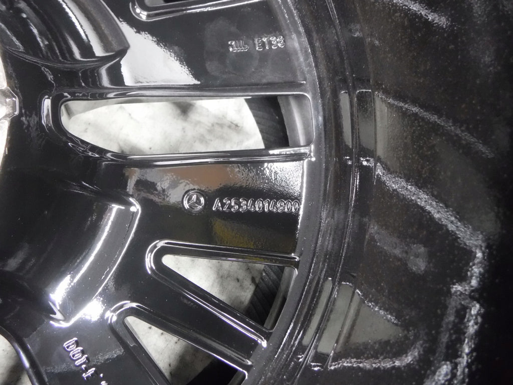 1x Alufelge 19 Zoll 8.0" 5x112 38ET Glanz Schwarz A2534014900 Mercedes-Benz Glc FEL5419583472bm