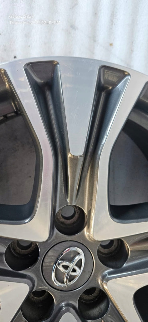 1x Alufelge 17 Zoll 7.0" 5x114.3 39ET Glanz Graphit PZ49MX0670 Mg Rav 4 I FEL1089126972xv