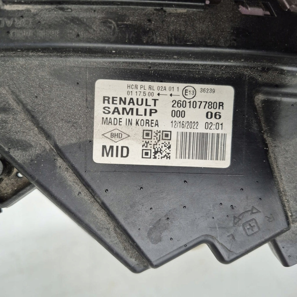 Frontscheinwerfer Renault Arkana 260107780R Full LED Rechts Headlight SCH7154275332ia
