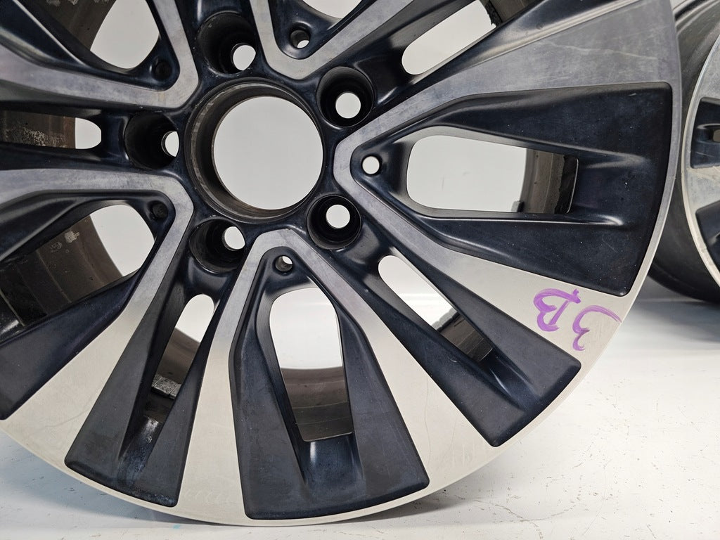 2x Alufelge 16 Zoll 6.5" 5x112 52ET Matt Schwarz A1774010000 Mercedes-Benz Cla FEL7259567973gr