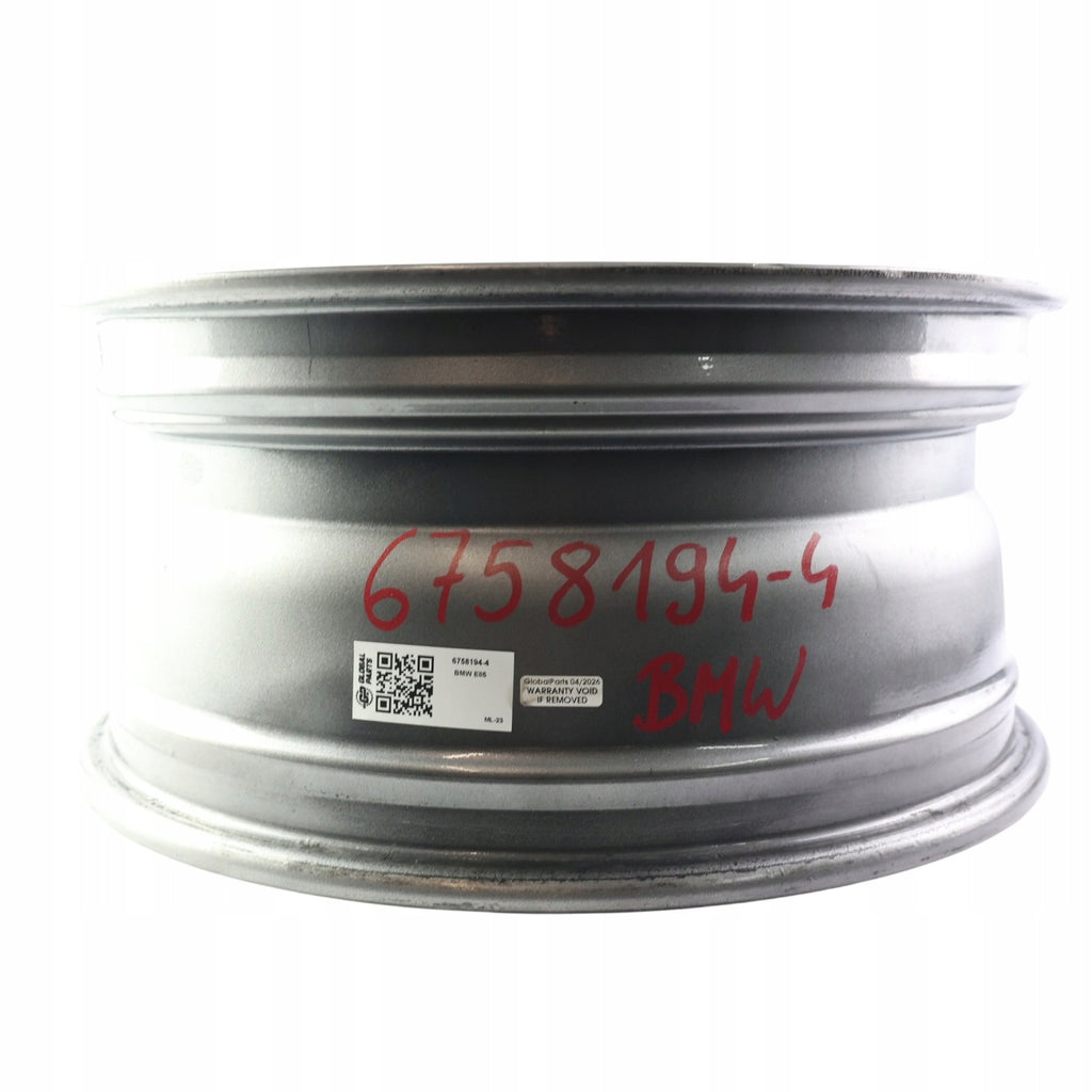 1x Alufelge 18 Zoll 8.0" 5x120 47ET Glanz Silber 6758194 BMW Z4 E85 E86 FEL1209316835jk