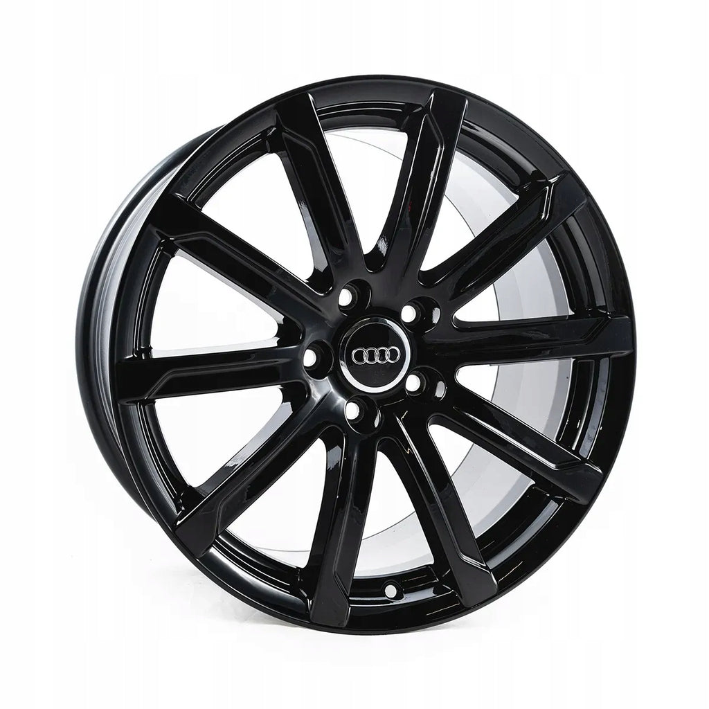 4x Alufelge 18 Zoll 9.0" 5x112 52ET Glanz Schwarz 8J0601025AJ Audi Rim Wheel FEL9900759262cf
