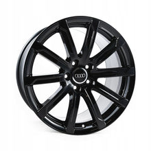 Laden Sie das Bild in den Galerie-Viewer, 4x Alufelge 18 Zoll 9.0" 5x112 52ET Glanz Schwarz 8J0601025AJ Audi Rim Wheel FEL9900759262cf