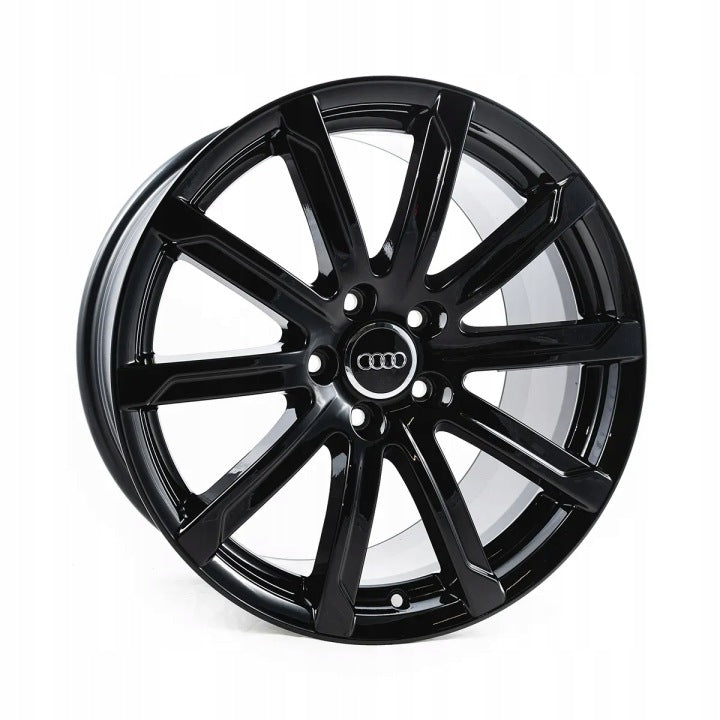4x Alufelge 18 Zoll 9.0" 5x112 52ET Glanz Schwarz 8J0601025AJ Audi Rim Wheel FEL9900759262cf