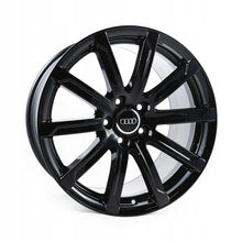 Load image into Gallery viewer, 4x Alufelge 18 Zoll 9.0" 5x112 52ET Glanz Schwarz 8J0601025AJ Audi Rim Wheel FEL9900759262cf