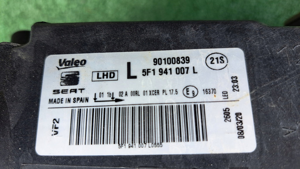Frontscheinwerfer Seat Leon 5f1 5F1941007L LED Links Scheinwerfer Headlight