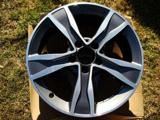 1x Alufelge 17 Zoll 7.0" 5x112 48ET Glanz Schwarz A2054010800 Mercedes-Benz W205 FEL2666543562qx