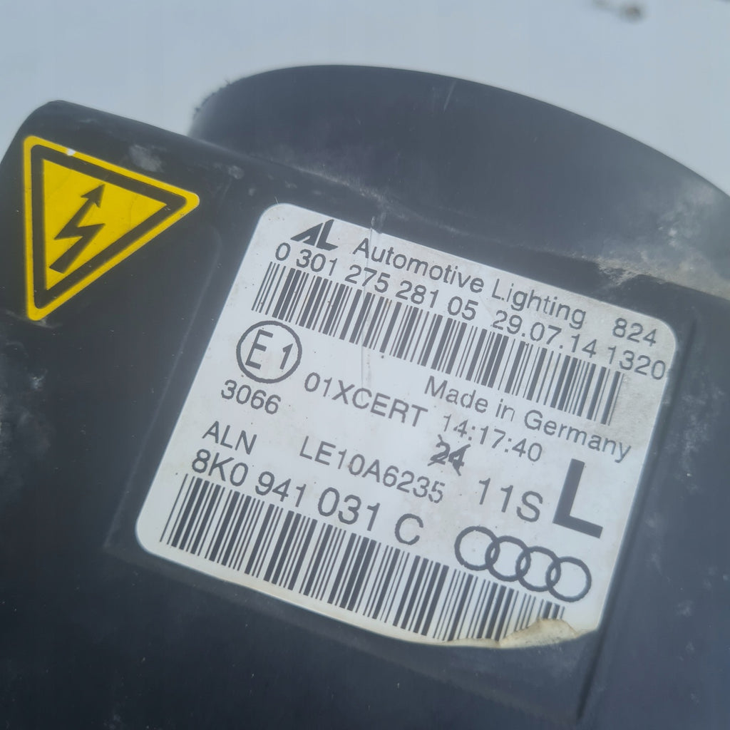 Frontscheinwerfer Audi A4 B8 8K0941031C Bi-Xenon Links Scheinwerfer Headlight