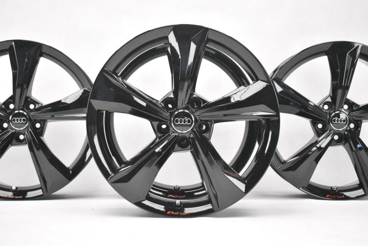 4x Alufelge 19 Zoll 7.0" 5x112 34ET Glanz Silber 80A601025 Audi Rim Wheel FEL6989657814dn