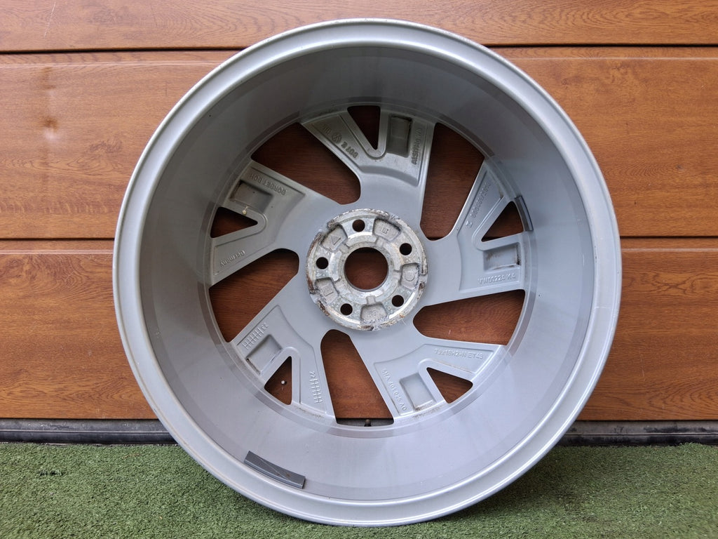 1x Alufelge 18 Zoll 7.0" 5x112 43ET Glanz Silber 5NA601025AD VW Tiguan Rim Wheel FEL4005419074bt