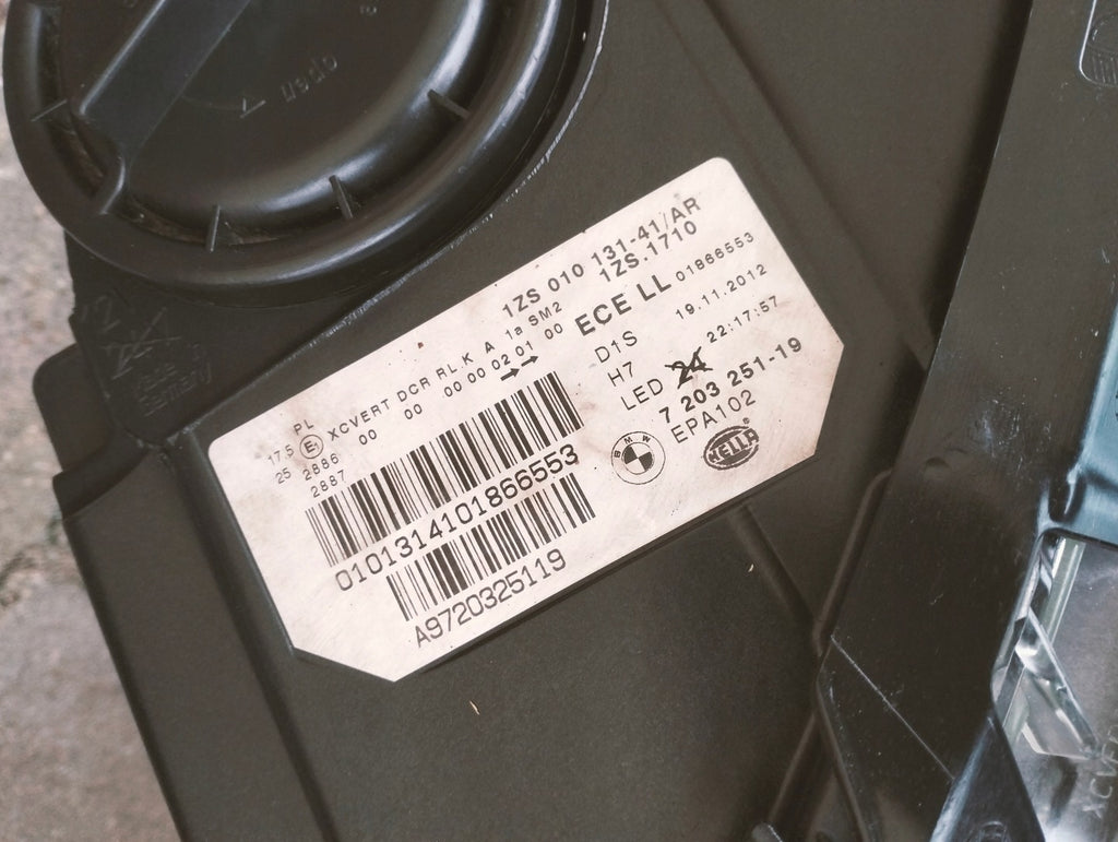 Frontscheinwerfer BMW 5 F11 F10 7203251 Xenon Links Scheinwerfer Headlight SCH6654421777gc