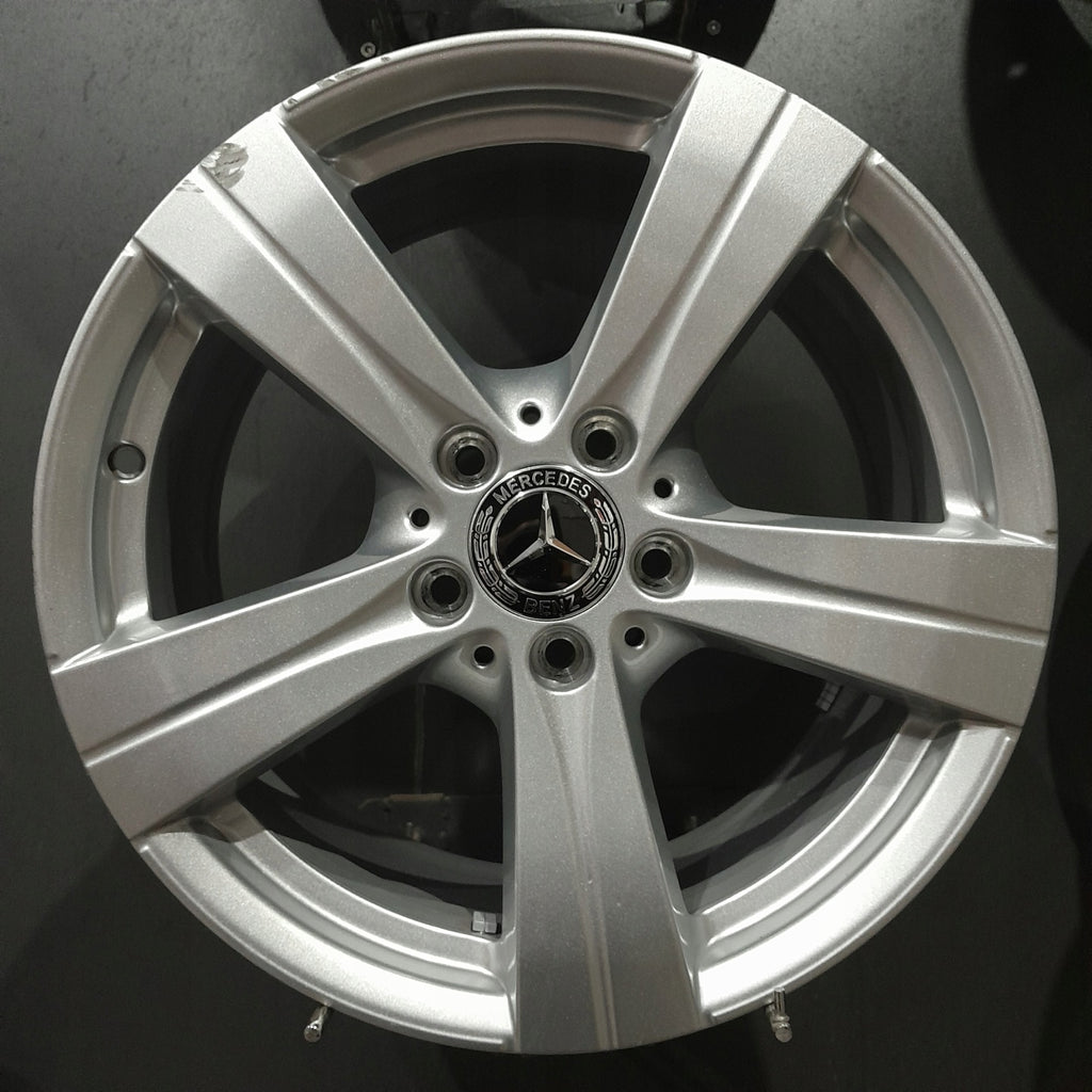 4x Alufelge 17 Zoll 7.0" 5x112 44 5ET Silber A2064014500 Mercedes-Benz W206 FEL9281232061bz