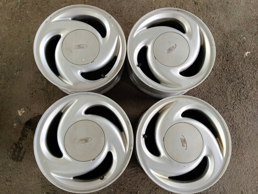 4x Alufelge 15 Zoll 6.0" 5x114.3 40ET Glanz Silber 250095 Ford I Rim Wheel FEL8594214275ya