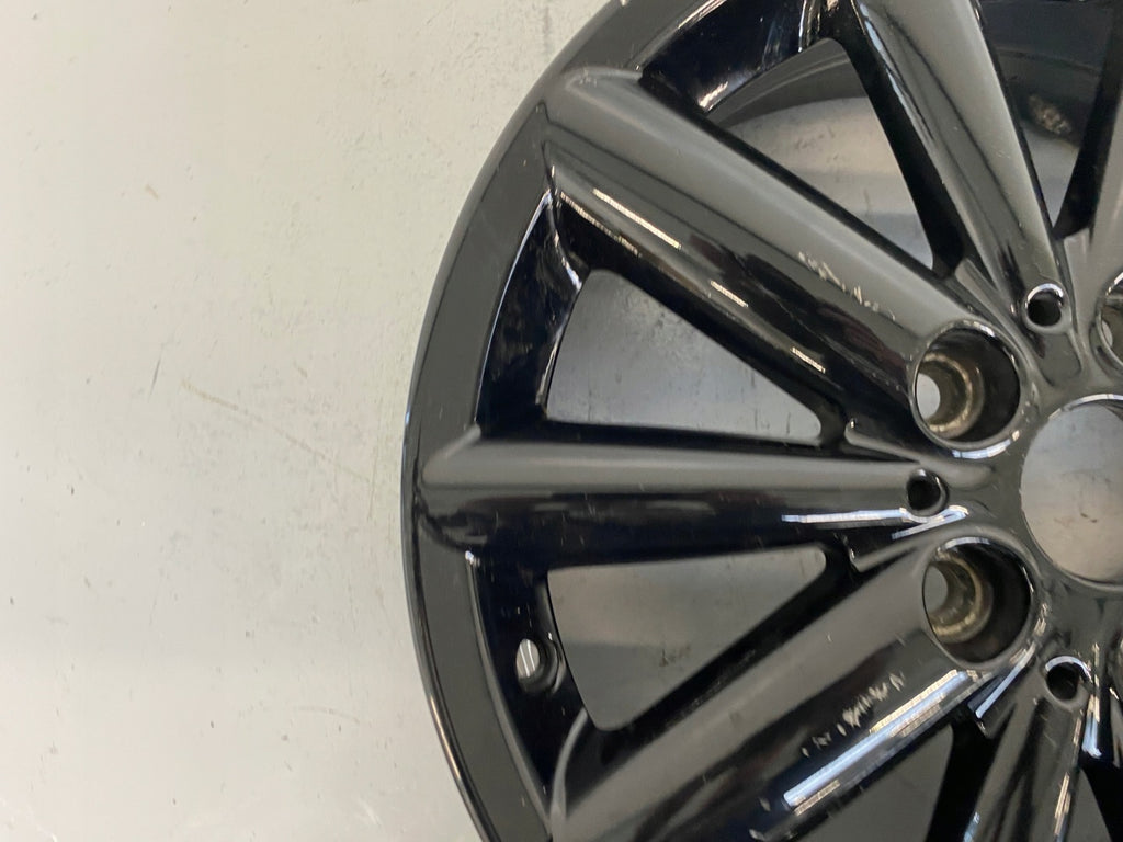 1x Alufelge 16 Zoll 5.5" 5x112 46ET Glanz Schwarz 6866674 Mini F57 F56 F55 FEL5873960466ga