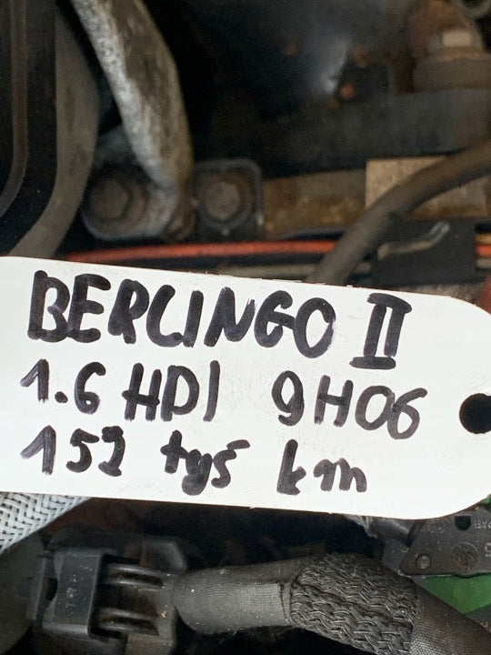 Motor Citroën Berlingo 9H06 1.6 EHDI 159TKm Diesel Engine Komplett MOT4214014548ft