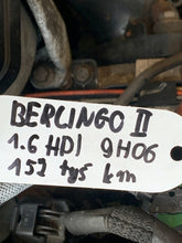 Laden Sie das Bild in den Galerie-Viewer, Motor Citroën Berlingo 9H06 1.6 EHDI 159TKm Diesel Engine Komplett MOT4214014548ft