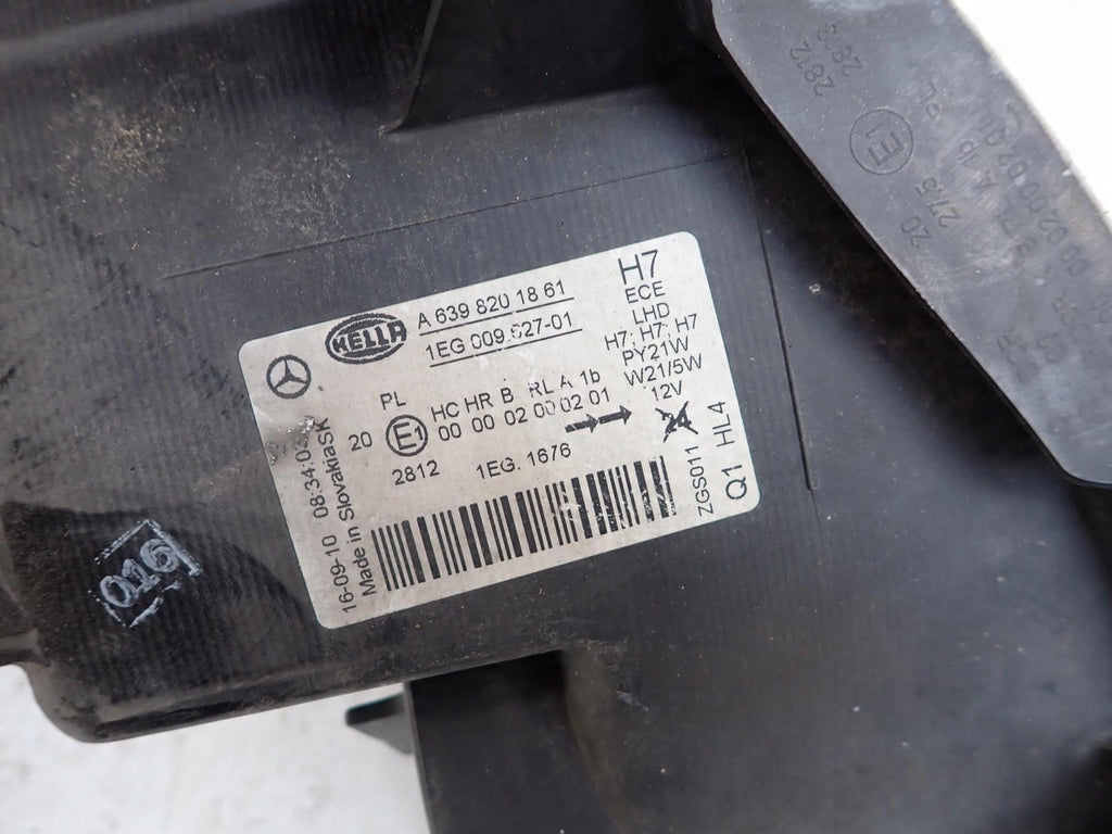 Frontscheinwerfer Mercedes-Benz Viano W639 Vito A6398201861 Links Headlight