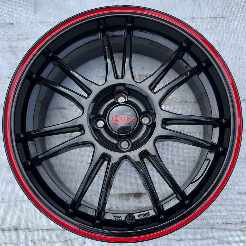 1x Alufelge 17 Zoll 7.0" 4x100 35ET OSIY2BR35 Rim Wheel
