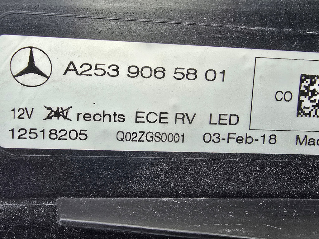 Frontscheinwerfer Mercedes-Benz Glc X253 A2539065801 Rechts Headlight SCH5932946618fx
