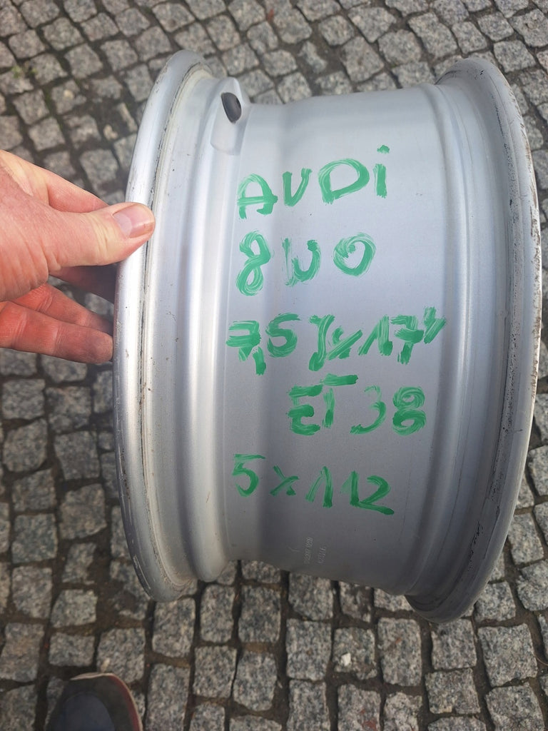 1x Alufelge 17 Zoll 7.5" 5x112 38ET Glanz Silber 8W0601025K Audi Rim Wheel FEL7717272770cz