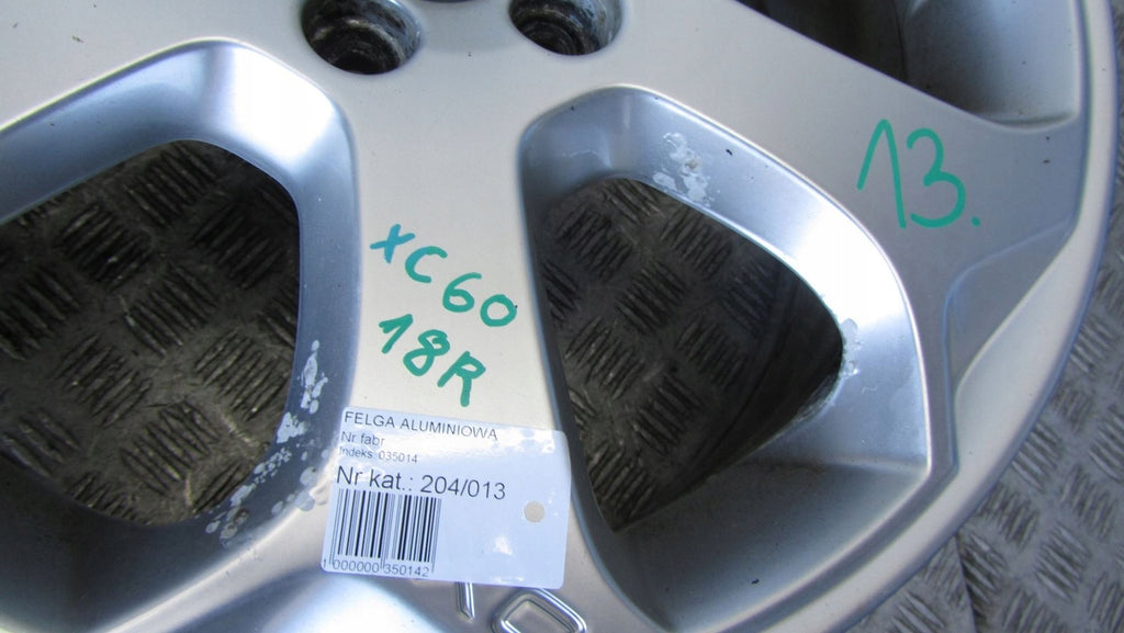 1x Alufelge 18 Zoll 7.5" 5x108 31200371 Volvo Xc60 Rim Wheel