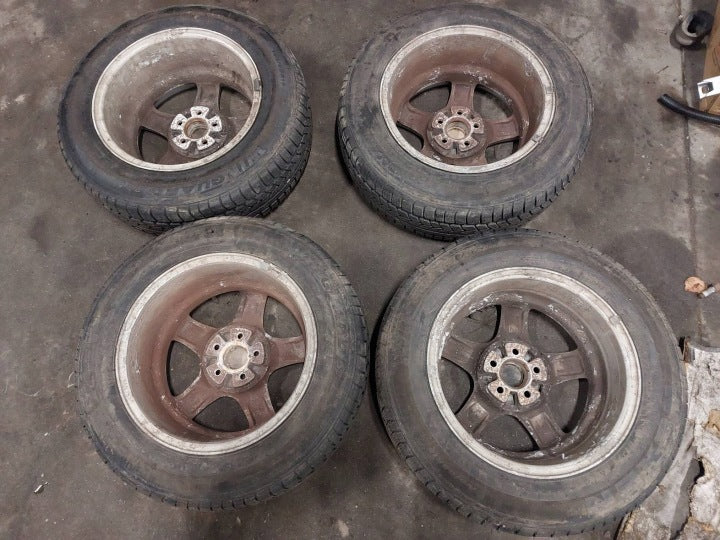 4x Alufelge 15 Zoll 7.0" 5x100 37ET VW Golf I Rim Wheel FEL3677873930wp