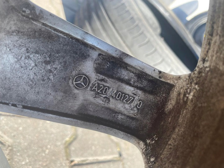 1x Alufelge 17 Zoll 7.5" 5x112 47 5ET A2044012700 Mercedes-Benz Rim Wheel FEL2823803532ab