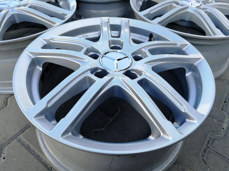 4x Alufelge 16 Zoll 6.5" 5x112 44ET TTZZ8SA44E Mercedes-Benz Cla Glc Clk Gle Cls FEL3720345134fg