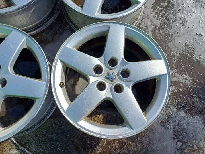 4x Alufelge 16 Zoll 6.5" 5x108 44ET Peugeot 407 Rim Wheel FEL6513974501sd