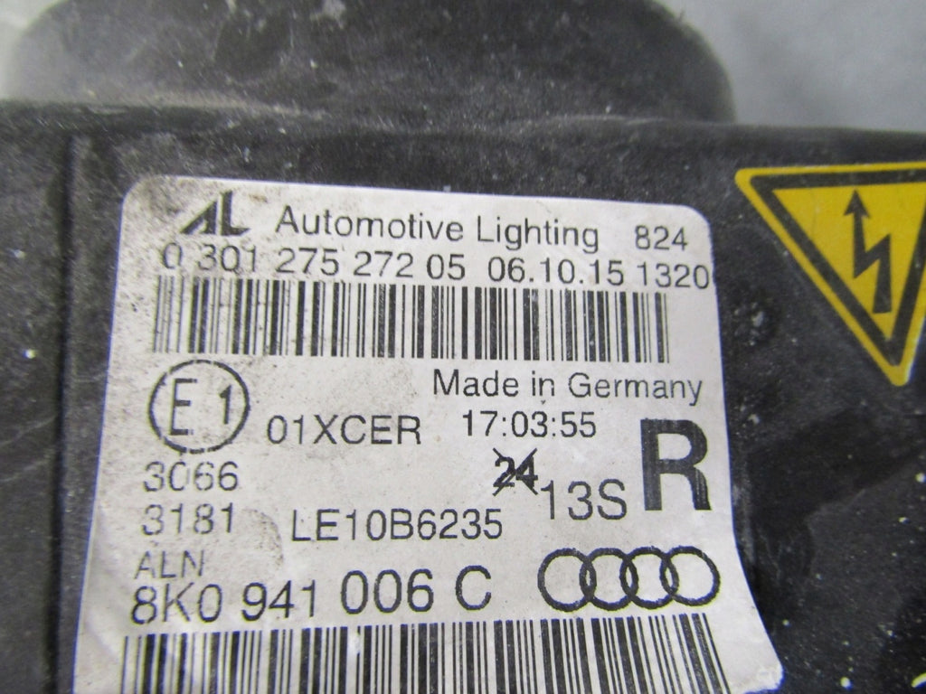 Frontscheinwerfer Audi A4 B8 8K0941006C Xenon Rechts Scheinwerfer Headlight