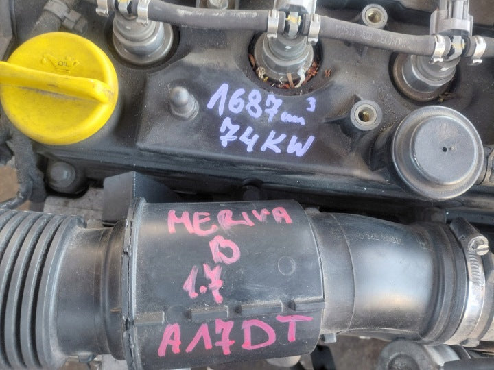 Motor Opel Meriva B A17DT 1.7 CDTI 155TKm Diesel Engine Komplett MOT9876108456do