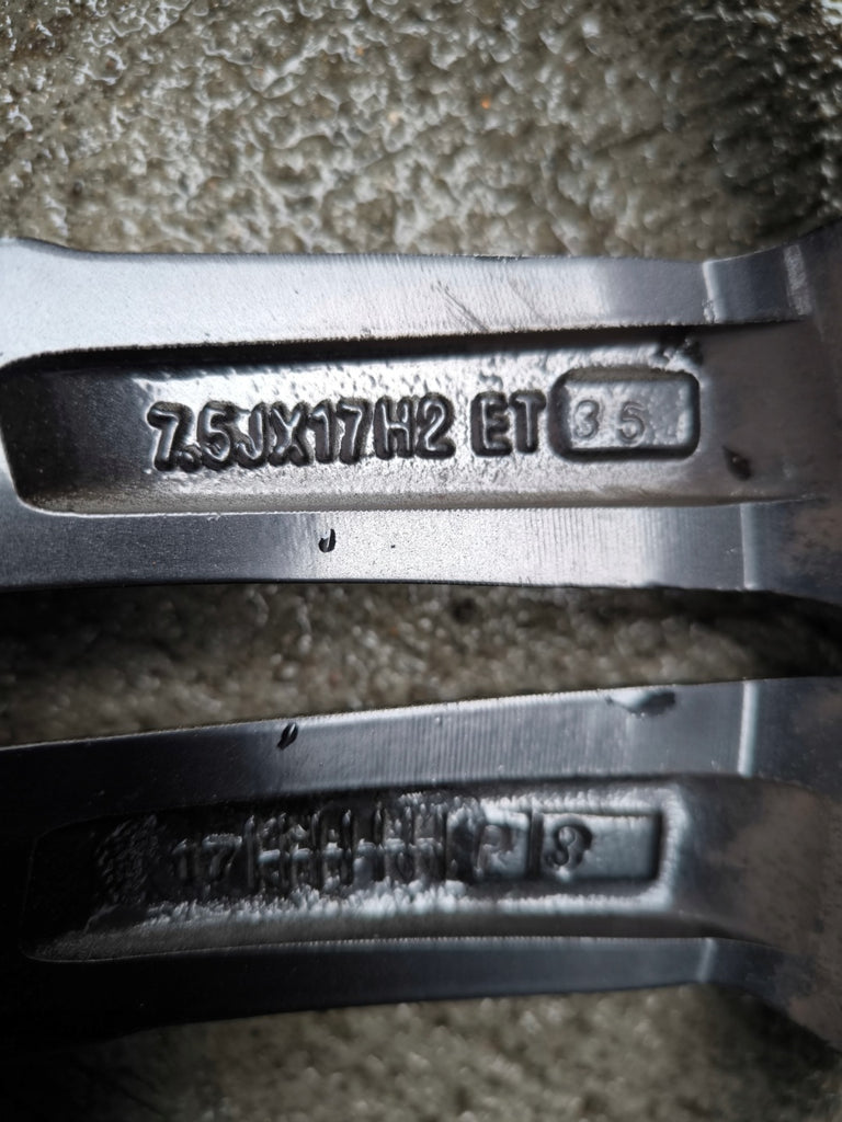 1x Alufelge 17 Zoll 7.5" 5x112 47965 Audi Rim Wheel FEL9029729073nq