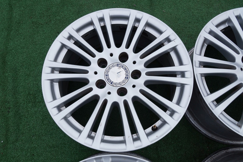4x Alufelge 16 Zoll 7.5" 5x112 45 5ET Matt Silber A2124010702 Mercedes-Benz W212 FEL4904026062vn