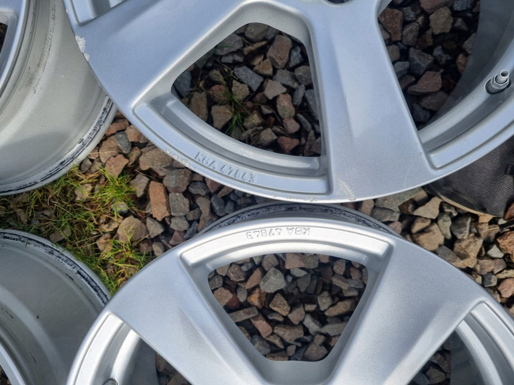 4x Alufelge 17 Zoll 8.0" 5x112 45ET Glanz KBA47843 Audi A6 Rim Wheel FEL9508803055ly