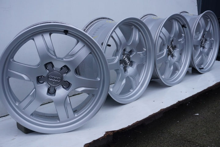 4x Alufelge 17 Zoll 7.5" 5x112 28ET 8T0601025B Audi A4 Rim Wheel FEL4636782446eq