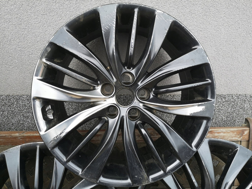 1x Alufelge 19 Zoll 8.5" 5x114.3 40ET Glanz Graphit 52910-B1250 Genesis FEL7141305983fh
