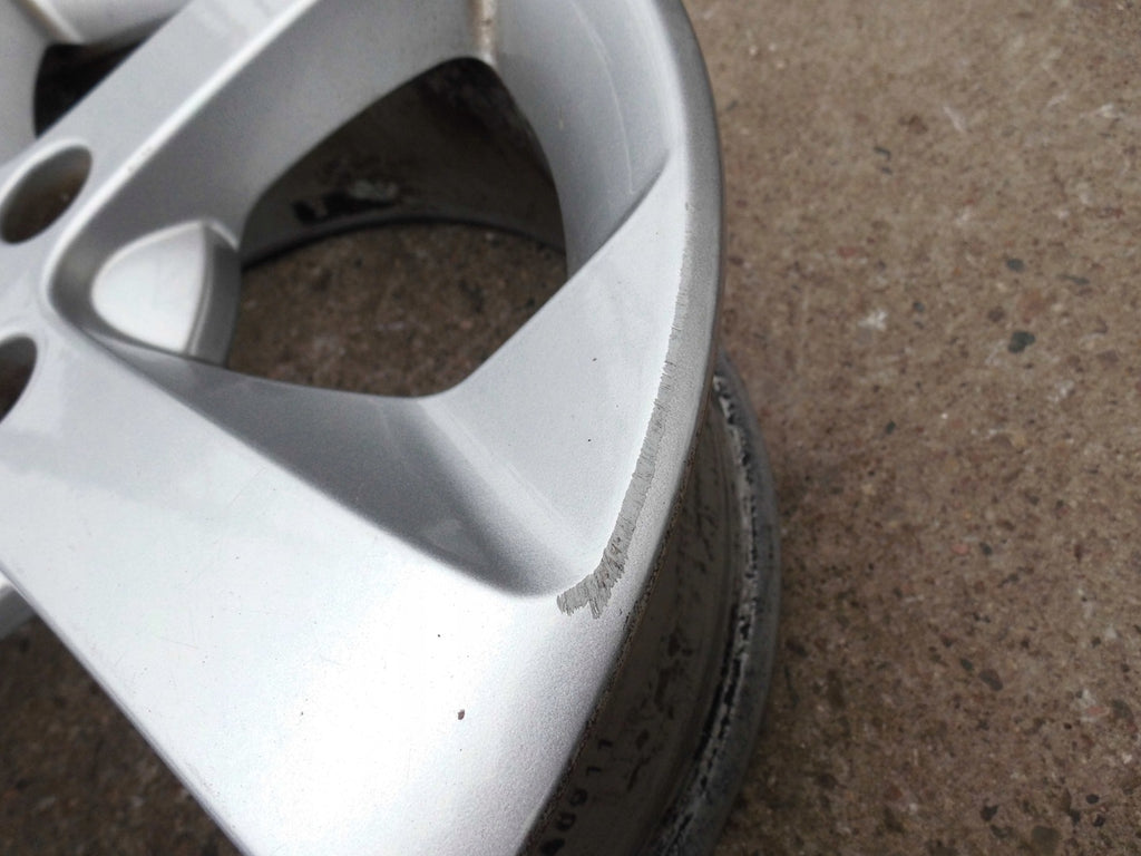 1x Alufelge 16 Zoll 6.5" 5x112 50ET Glanz Silber 1Z0601025AG Skoda Octavia Ii