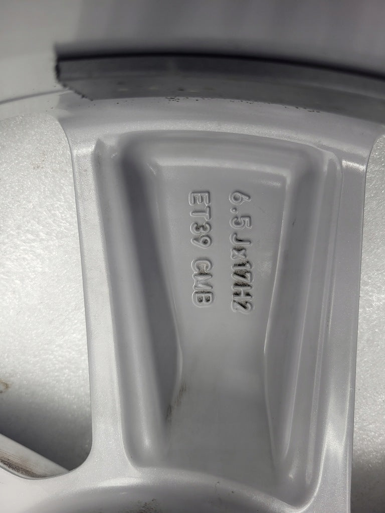 1x Alufelge 17 Zoll 6.5" 5x100 39ET Glanz Silber 2GM601025A MA-DAR81 VW T-Cross FEL6682944253po