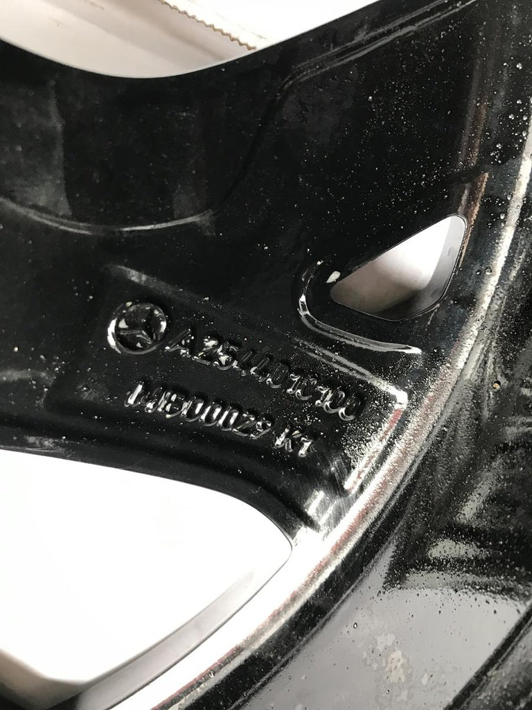 1x Alufelge 18 Zoll 8.0" 5x112 Glanz A2544010100 Mercedes-Benz Glc Rim Wheel FEL7438938434bu