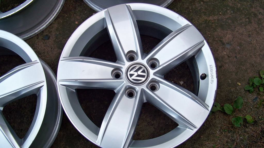 4x Alufelge 16 Zoll 6.0" 5x112 43ET Glanz Silber 2GA071496A VW T-Roc Rim Wheel FEL1155085301hq