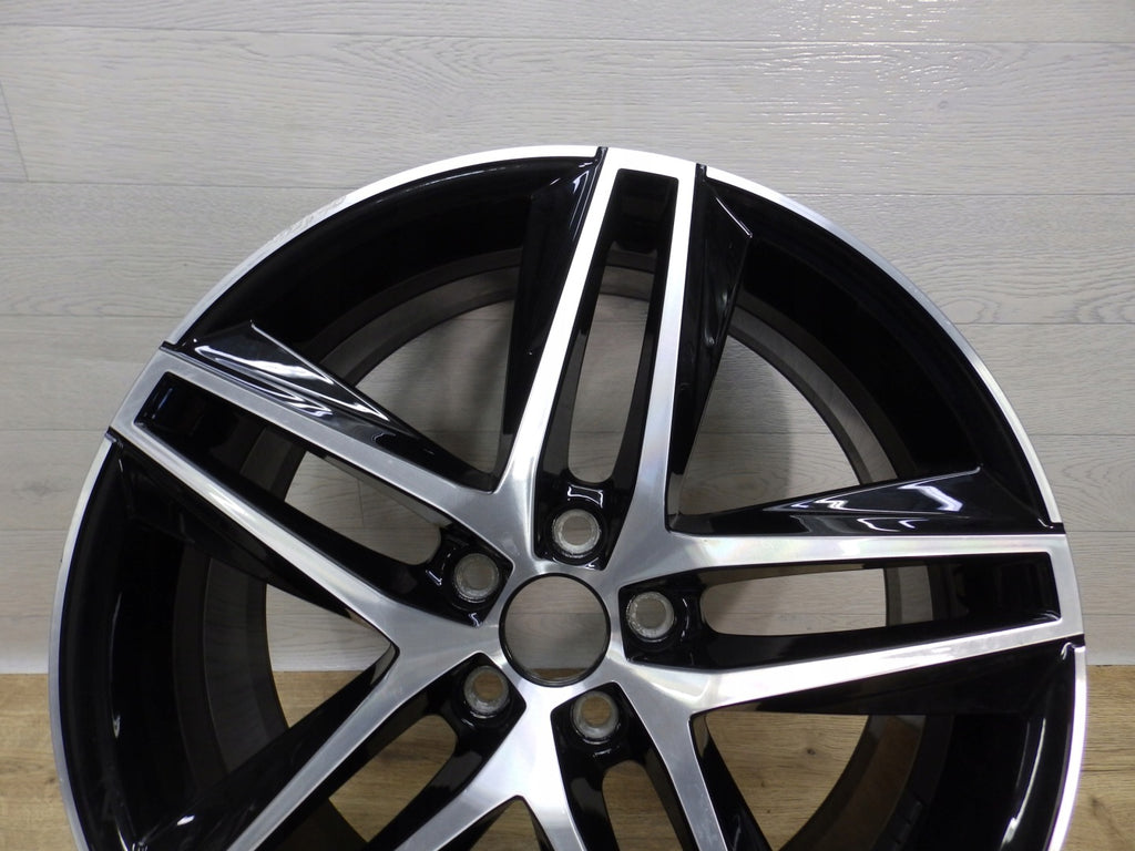 1x Alufelge 18 Zoll 7.0" 5x100 51ET Glanz Schwarz 6F0601025E Seat Ibiza V FEL7240152086hs