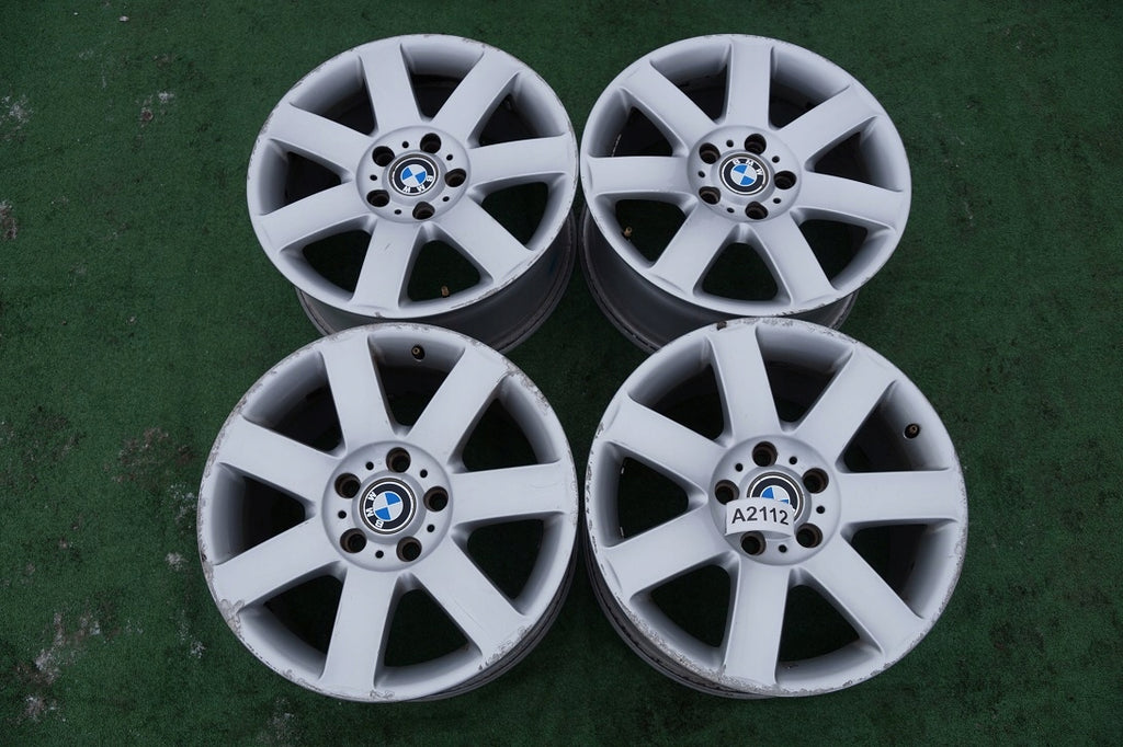 4x Alufelge 17 Zoll 8.0" 5x120 47ET Glanz Silber 1094506 BMW 3 E36 E46 Rim Wheel FEL1707420258re