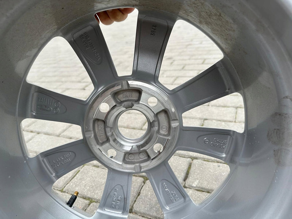 1x Alufelge 16 Zoll 6.5" 4x108 47 5ET H1BJ-1007-G1 Ford Fiesta Rim Wheel