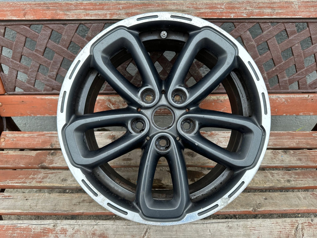 1x Alufelge 17 Zoll 7.0" 5x120 50ET Matt Schwarz 9812676 9811730 Mini Countryman FEL3903448182je