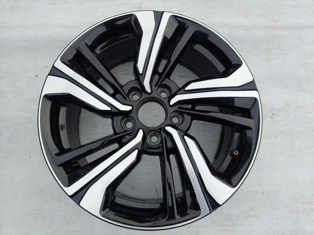 1x Alufelge 17 Zoll 7.0" 5x114.3 45ET Glanz Schwarz TBA17070 Honda Civic Ix FEL7041948435fe
