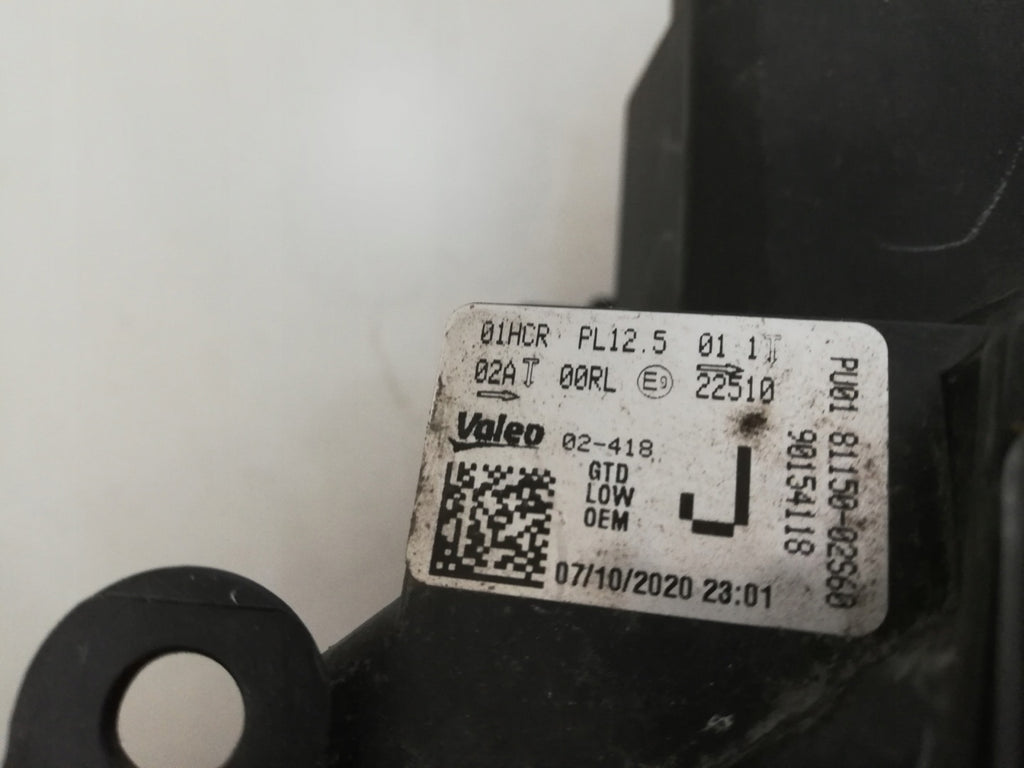 Frontscheinwerfer Toyota Corolla 81150-02S60 Full LED Rechts oder Links SCH6149442851ft