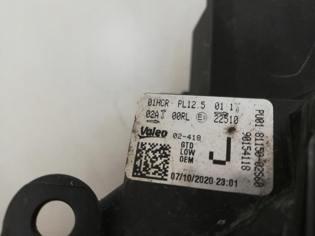 Frontscheinwerfer Toyota Corolla 81150-02S60 Full LED Rechts oder Links