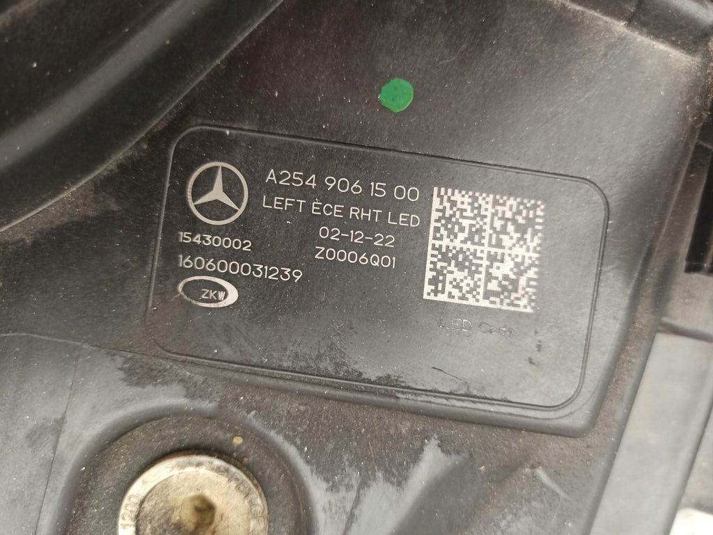 Frontscheinwerfer Mercedes-Benz Glc A2549061500 Full LED Links Headlight SCH9970146142ka